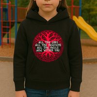 Joseph Campbell All The Gods All The Heavens All The Hells Are Within You Kids Hoodie