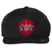 Joseph Campbell All The Gods All The Heavens All The Hells Are Within You Wool Snapback Cap
