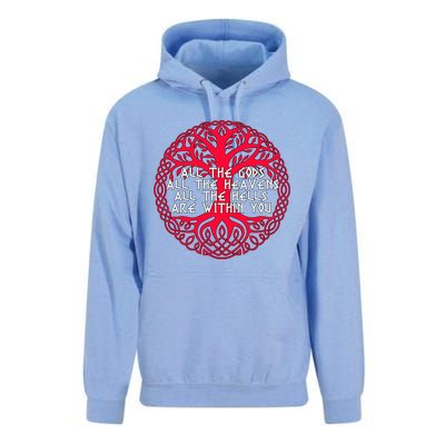 Joseph Campbell All The Gods All The Heavens All The Hells Are Within You Unisex Surf Hoodie