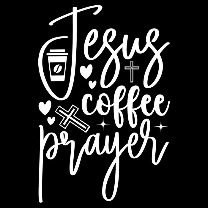 Jesus Coffee And Prayer Christian Catholic Christ Backpack