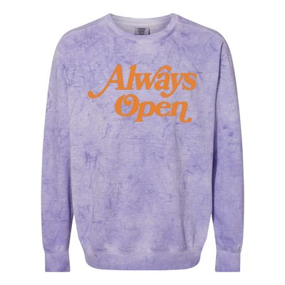 Ja’Marr Chase Always Open Colorblast Crewneck Sweatshirt