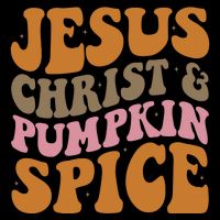 Jesus Christ And Pumpkin Spice Retro Groovy Christianity Backpack