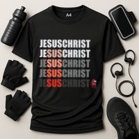Jesus Christ Among Us Cooling Performance Crew T-Shirt