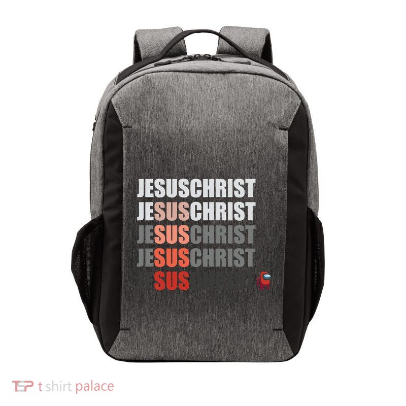 Jesus Christ Among Us Vector Backpack