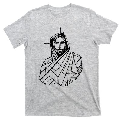 Jesus Christ And A Cross T-Shirt