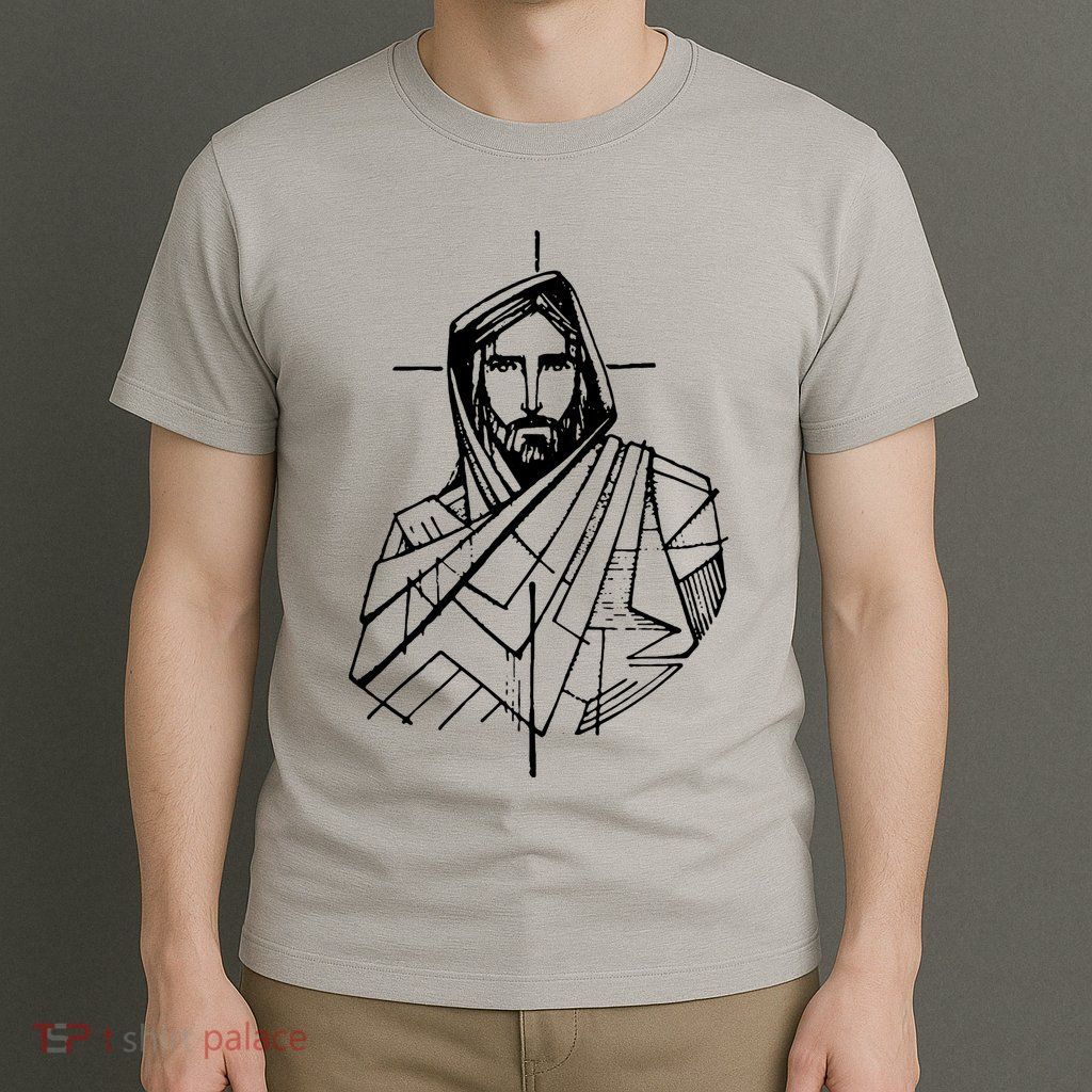 Jesus Christ And A Cross T-Shirt