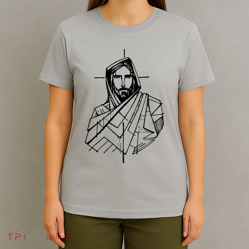 Jesus Christ And A Cross T-Shirt