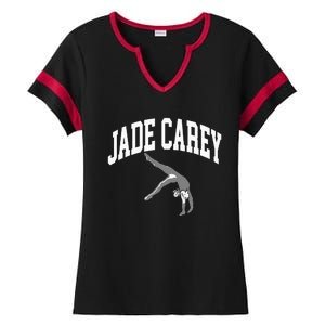 Jade Carey Athletic Ladies Halftime Notch Neck Tee