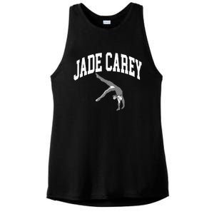 Jade Carey Athletic Ladies PosiCharge Tri-Blend Wicking Tank