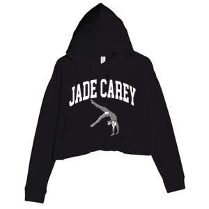 Jade Carey Athletic Crop Fleece Hoodie