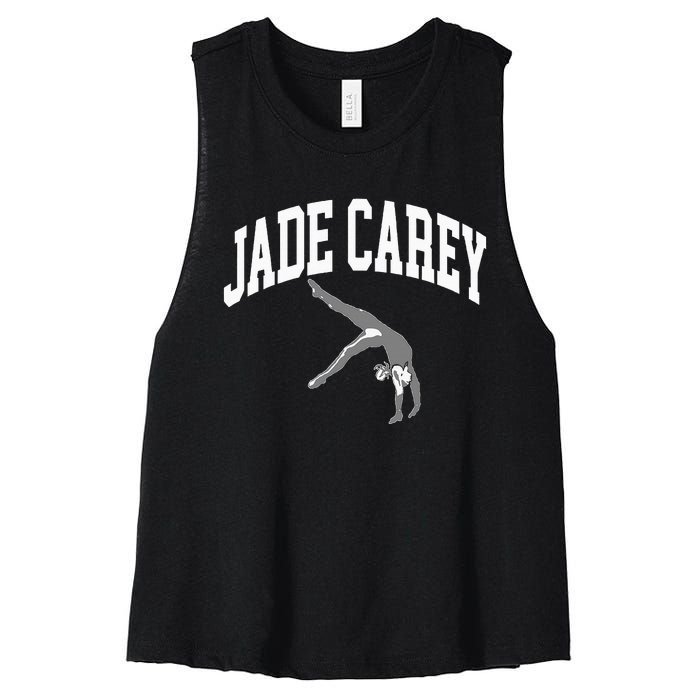 Jade Carey Athletic Women's Racerback Cropped Tank