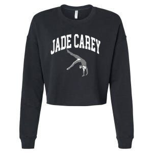 Jade Carey Athletic Cropped Pullover Crew