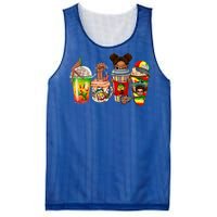 Juneteenth Coffee African Black Freedom Day Gift Mesh Reversible Basketball Jersey Tank