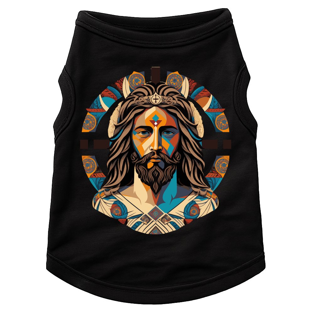 Jesus Christ Art Doggie Tank