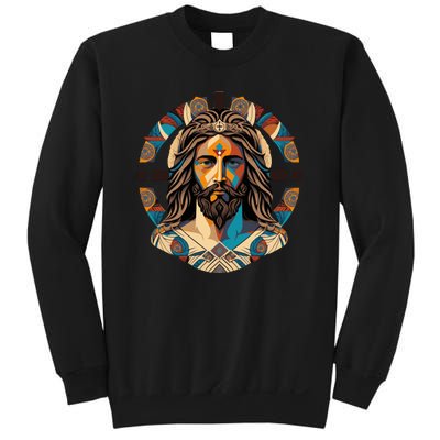 Jesus Christ Art Sweatshirt