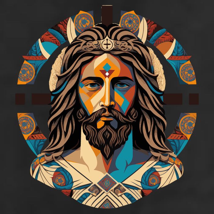 Jesus Christ Art Adult Drive Performance Visor