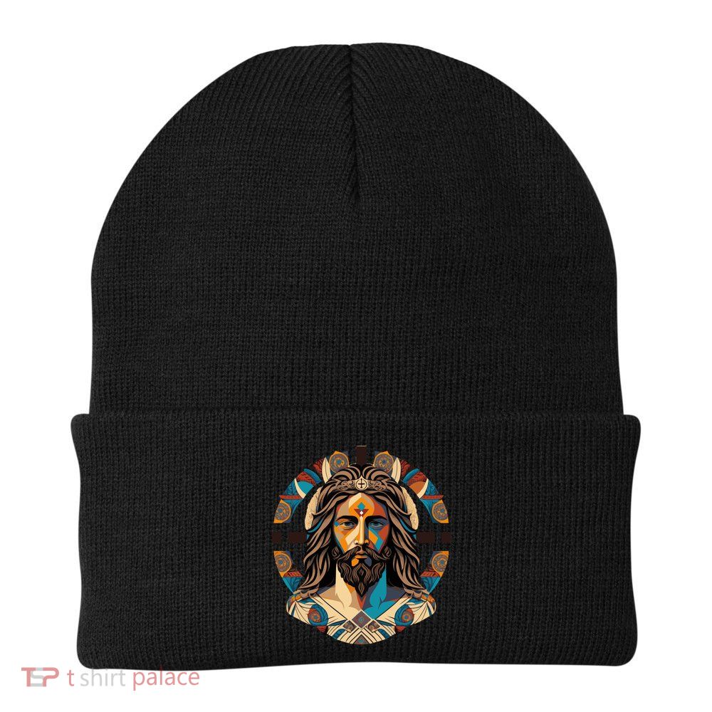 Jesus Christ Art Beanie