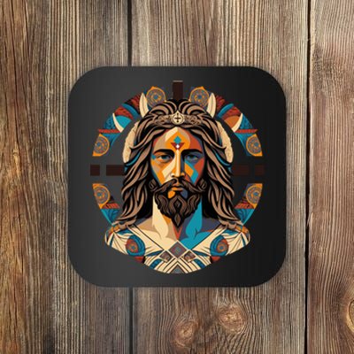 Jesus Christ Art Coaster