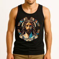 Jesus Christ Art Tank Top