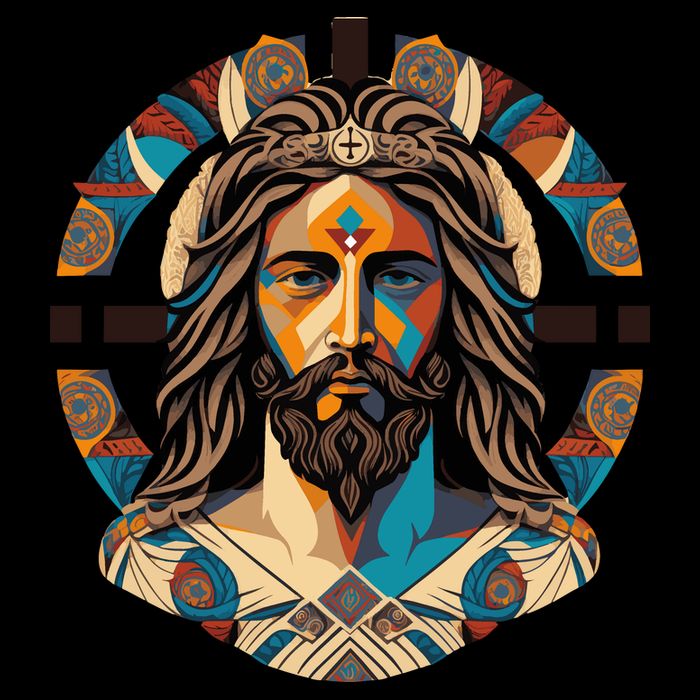 Jesus Christ Art Tank Top