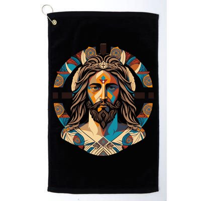 Jesus Christ Art Golf Towel