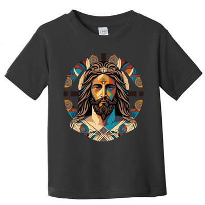 Jesus Christ Art Toddler T-Shirt