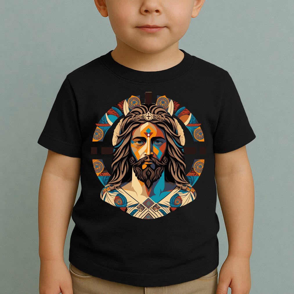 Jesus Christ Art Toddler T-Shirt