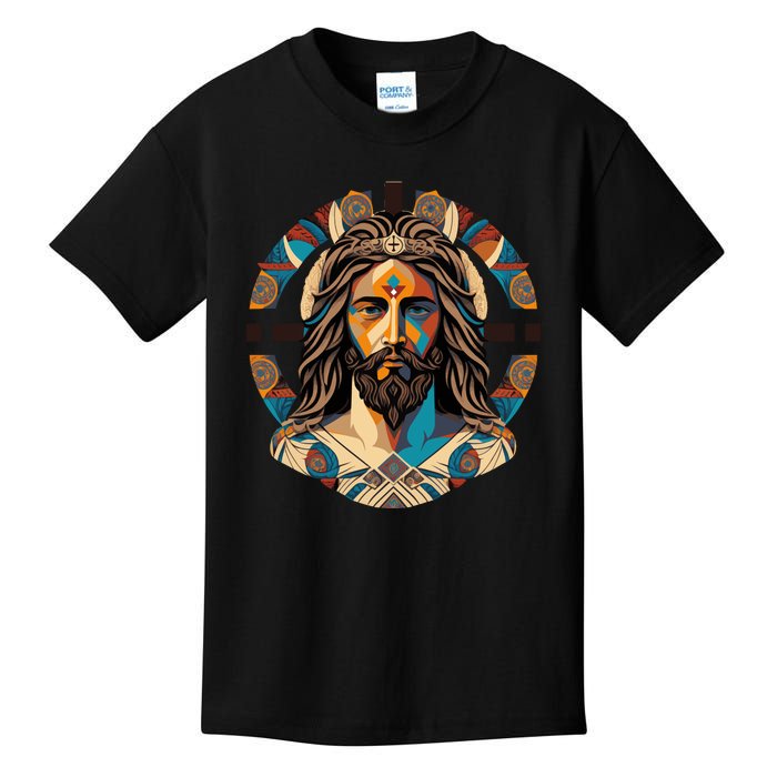 Jesus Christ Art Kids T-Shirt