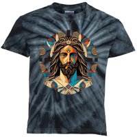 Jesus Christ Art Kids Tie-Dye T-Shirt