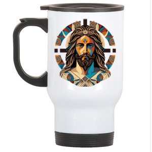 Jesus Christ Art Stainless Steel Travel Mug