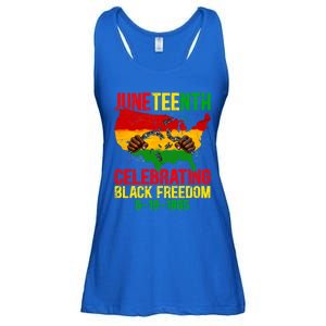 Juneteenth Celebrating African American Pride Black Freedom Gift Ladies Essential Flowy Tank