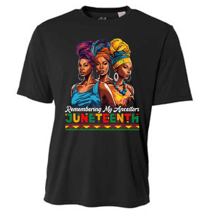 Juneteenth Celebrate African American Freedom Day Cooling Performance Crew T-Shirt