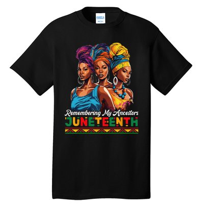 Juneteenth Celebrate African American Freedom Day Tall T-Shirt