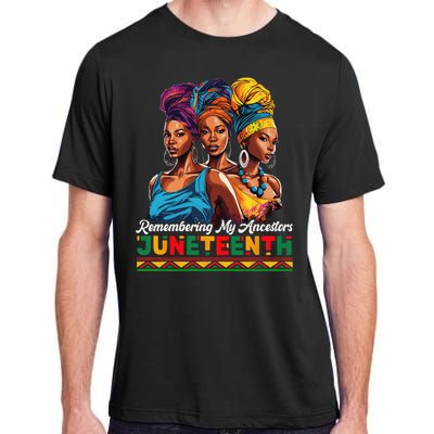 Juneteenth Celebrate African American Freedom Day Adult ChromaSoft Performance T-Shirt