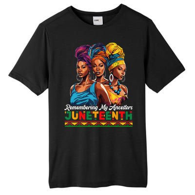 Juneteenth Celebrate African American Freedom Day Tall Fusion ChromaSoft Performance T-Shirt