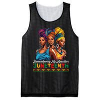 Juneteenth Celebrate African American Freedom Day Mesh Reversible Basketball Jersey Tank