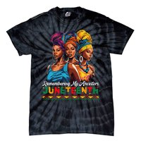 Juneteenth Celebrate African American Freedom Day Tie-Dye T-Shirt