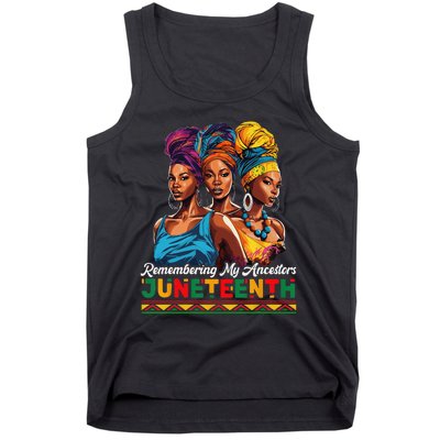 Juneteenth Celebrate African American Freedom Day Tank Top