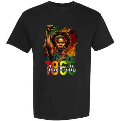 Juneteenth Celebrate African American Freedom Day Garment-Dyed Heavyweight T-Shirt