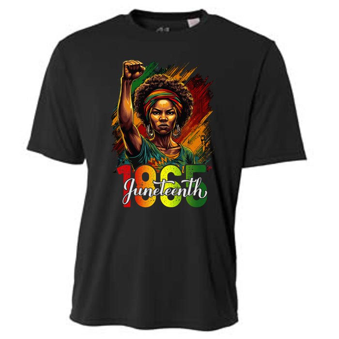 Juneteenth Celebrate African American Freedom Day Cooling Performance Crew T-Shirt