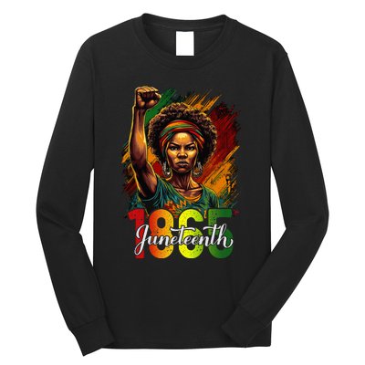 Juneteenth Celebrate African American Freedom Day Long Sleeve Shirt