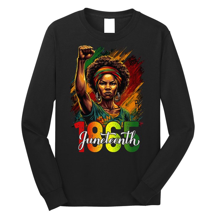 Juneteenth Celebrate African American Freedom Day Long Sleeve Shirt