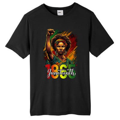 Juneteenth Celebrate African American Freedom Day Tall Fusion ChromaSoft Performance T-Shirt