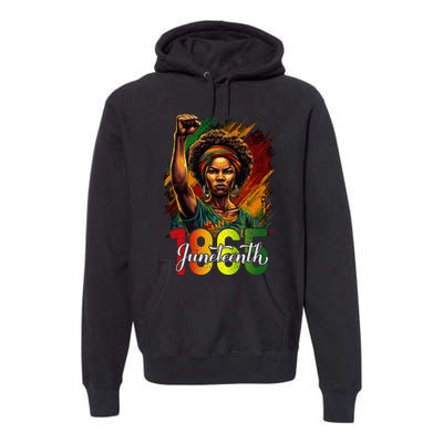 Juneteenth Celebrate African American Freedom Day Premium Hoodie