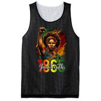 Juneteenth Celebrate African American Freedom Day Mesh Reversible Basketball Jersey Tank