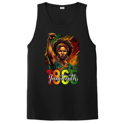 Juneteenth Celebrate African American Freedom Day PosiCharge Competitor Tank