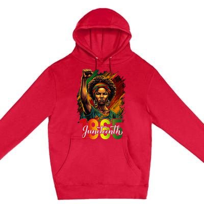 Juneteenth Celebrate African American Freedom Day Premium Pullover Hoodie