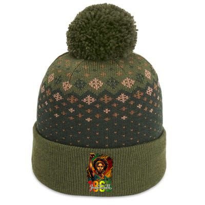 Juneteenth Celebrate African American Freedom Day The Baniff Cuffed Pom Beanie