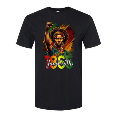 Juneteenth Celebrate African American Freedom Day Softstyle CVC T-Shirt