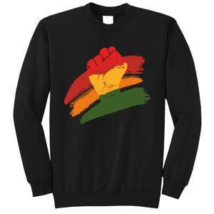 Juneteenth Cool Black History African American Flag Sweatshirt